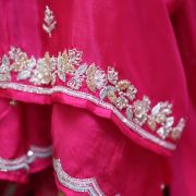 Ombre pink sharara set