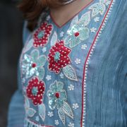 Premium Mul Chanderi suit