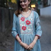 Premium Mul Chanderi suit