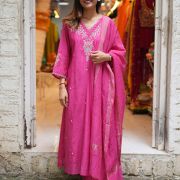 Premium Mul Chanderi suit