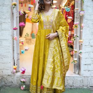 Anarkali suit set