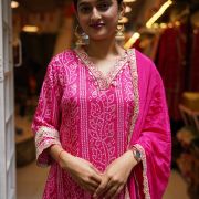 Silk Bandhani Kurta